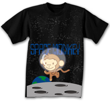 space monkey shirt photo